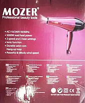 Професійний фен Mozer MZ-5930, Фен для сушіння волосся, Потужний фен для волосся, Фен для сушіння волосся, фото 4