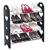 Полиця для взуття органайзер Amazing Stackable Shoe Rack на 12 пар, Стійка для зберігання взуття, фото 8