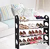 Полиця для взуття органайзер Amazing Stackable Shoe Rack на 12 пар, Стійка для зберігання взуття, фото 10