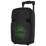 Переносна акумуляторна колонка з мікрофоном KOLAV-F16 8"/USB/TF/FM/Bluetooth, Колонка-валіза, фото 3