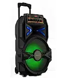 Переносна акумуляторна колонка з мікрофоном LiGE-1767 12"/USB/TF/FM/Bluetooth, Колонка-валіза, фото 2