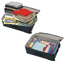 Вакуумні пакети для речей 60*80 см, Пакети для зберігання речей, Мішки вакуумні для одягу, Мішки вакуумні для одягу, фото 3