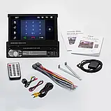 АВТОМАГНІТОЛА SWM 9601G 7in Bluetooth Car Stereo, Магнітофон в машину 1 DIN, Автомобільна манітола, фото 4