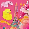 Ручка 3D акумуляторна з трафаретом K9901, 3D ручка для малювання, 3 д ручка, фото 10