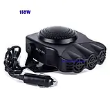 Автодуйка Car Fann 704, Автомобільний обігрівач від прикурювача Auto Heater 704 Fan 12V 150W, фото 3