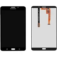 Дисплей Samsung T285 Galaxy Tab A 7.0 2016 LTE модуль в сборе (экран и сенсор) оригинал, Черный