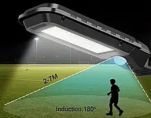 Лампа вулична Solar Motion T-100B, Ліхтар з датчиком руху, Вуличний led світильник, Вуличний led світильник, фото 6