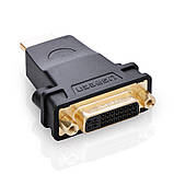 Адаптер Ugreen HDMI - DVI (24+5), 1080P, Для Відео - Чорний - 20123, фото 5
