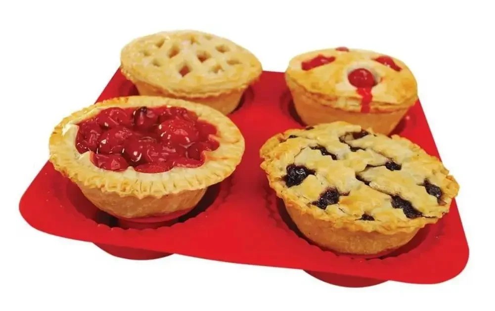 Силіконова форма для випікання My Lil Pie Maker | Форма для запікання кексів - фото 2 - id-p1351510202