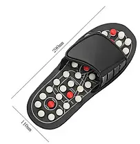 Масажні тапочки рефлекторні, Масажер для ступень, Massage Slipper, фото 6