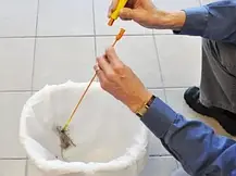Інструмент для чищення каналізації The DRAIN Waesel PLUS, Прилад для чищення труб, фото 5