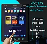 Автомагнітола 1 DIN c екраном 9,5", Tesla style 9510A, на Android 2Ram+16 GB Storage,Магнітола на Андроїд, фото 9