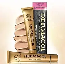 Тональний крем 210 Dermacol , Dermacol тоналка, Тональна основа, фото 5