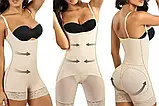 Комбідрес S/M Slim Shapewear тілесний та інші S-XXXL, Професійна коригувальна жіноча білизна, фото 9