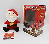 Іграшка з проектором Санта Клаус, Дитяча іграшка - нічник, М'яка іграшка з підсвічуванням, фото 8