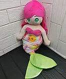 Іграшка з проектором Русалонька, Дитяча іграшка - нічник, М'яка іграшка з підсвічуванням, фото 8