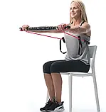 Портативний тренажер BodyGym, Універсальний тренажер для домашніх тренувань, фото 6