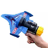 Планер-катапульта Space Bus Power, Метальний літак, Іграшковий літачок, фото 2