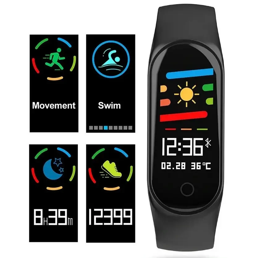 Фитнес-браслет Smart Band M3 | Часы для фитнеса | Фитнес-трекер - фото 3 - id-p1400564449