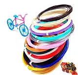 Нитка PLA пластику для 3Д ручки 10м, Стрижень для 3D ручки, фото 5