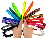 Нитка PLA пластику для 3Д ручки 10м, Стрижень для 3D ручки, фото 9