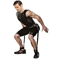 Тренажер Vertical High Jump Trainer, Фітнес тренажер для дому, Еспандер для стрибків, фото 4