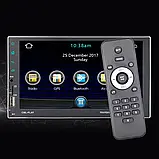 Автомагнітола MP5 8707 BT 2Din Android 7" GPS 4 ядра 1G/16G, Магнітола в автомобіль, фото 3