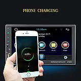 Автомагнітола MP5 8707 BT 2Din Android 7" GPS 4 ядра 1G/16G, Магнітола в автомобіль, фото 6
