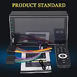 Автомагнітола MP5 8707 BT 2Din Android 7" GPS 4 ядра 1G/16G, Магнітола в автомобіль, фото 8