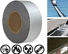 Надміцна липка стрічка (BUTYL SELF-ADHESIVE) шир. 5 см, товщ. 1.2 мм, довжина 10 м, фото 5