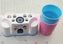 Дозатор зубної пасти Vacuum Automatic Toothpaste, Тримач для зубної пасти і щіток, фото 6