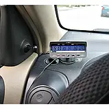 Годинник автомобільний VST 7045, Годинник з термометром в авто, фото 2