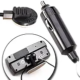 Годинник автомобільний VST 7045, Годинник з термометром в авто, фото 4