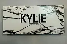 Помада KYLIE white у мармуровій коробці 12 штук, Набір рідких матових помад Кайлі, фото 4