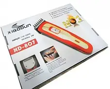 Машинка для стрижки Xibodun XD-807, Тример акумуляторний, Бритва-тример для чоловіків, фото 3