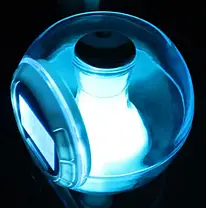 Електронний настільний годинник з підсвічуванням 7 Color Changing Alarm Clock, Годинники з будильником, фото 4
