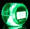 Електронний настільний годинник з підсвічуванням 7 Color Changing Alarm Clock, Годинники з будильником, фото 9