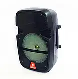 Активна акустична колонка UKC 8 / HS-008BT + 1 мікрофон USB/AUX/TF/FM, Бездротова колонка, фото 4