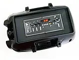 Активна акустична колонка UKC 8 / HS-008BT + 1 мікрофон USB/AUX/TF/FM, Бездротова колонка, фото 5