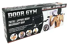 Турнік Door Gym, Домашній турнік, Турнік у дверний отвір, Багатофункціональний тренажер, Турнік у дверний отвір, фото 4