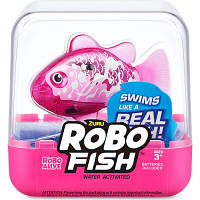 Интерактивная игрушка Pets & Robo Alive S3 - Роборыбка (розовая) (7191-6) - Топ Продаж!