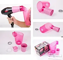 Повітряні бігуді Air Curler, Насадка для фена для завивки локонів, фото 3