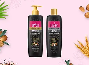 Кондиціонер TM Livon Conditioner for dry hair інтенсивне зволоження для сухого волосся, 150 мл, фото 3