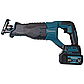 Пила сабельна Makita DJR186Z (36V 5.0Ah) | Садовий лобзик - сукоріз | Електроножний, фото 2
