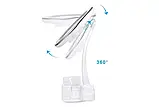 Дзеркало з LED підсвічуванням кругле XH-086 26LED 360° з органайзером, Косметичне дзеркало, фото 3