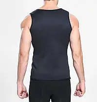 Майка спортивна для схуднення Hot Shapers розмір 3XL та інші S-4XL, Чоловіча стягуюча майка, фото 4