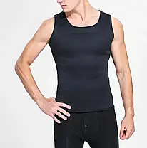 Майка спортивна для схуднення Hot Shapers розмір 3XL та інші S-4XL, Чоловіча стягуюча майка, фото 5