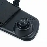 DVR L 9000 дзеркало з двома камерами, Реєстратор в машину, Автореєстратор, фото 5