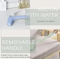 Універсальна щітка для чищення одягу, меблів і килимів Cleaning brush, Щітка від шерсті та ворсу, фото 4
