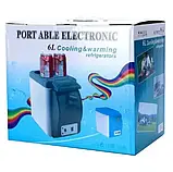 Автомобільний міні-холодильник Cooling and Warming Refrigerator 6L, Холодильник для машини, фото 3